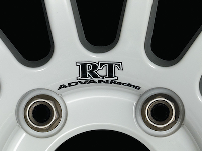 ADVAN Racing RT Nut Hole Dedicated Sticker