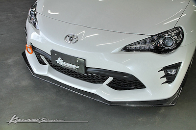 Kansai Service 86 ZN6 M/C Carbon front lip