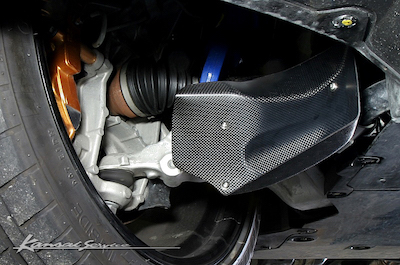 Kansai Service Brake Cooling Air Guide for GT-R R35