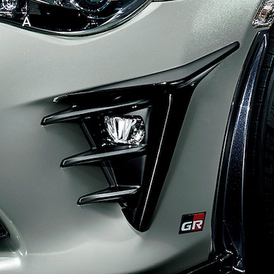 TRD 86 GR / 86 GR SPORT Discharge Tape (aluminum tape with GR logo)