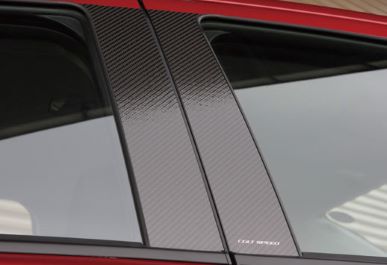 Colt- Speed Carbon Pillar Cover For Lancer Evo-CT9A