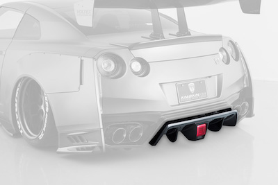 AIM GAIN GT type2 R35 Rear Diffuser
