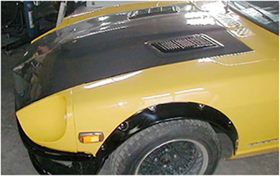 Garage Kagotani Fairlady Z S30 FRP Fender (left and right set)