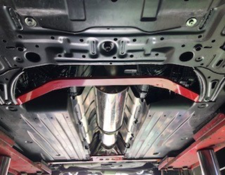 TryForce ZC33 Front floor brace modified