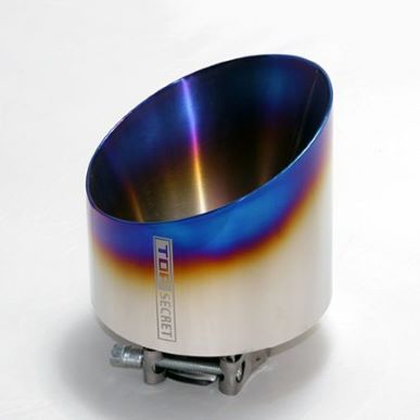 Top Secret R35 Full Titanium Tail End