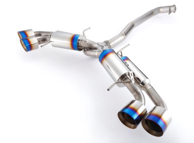 RH9 R35 GT-R Φ90 Full Titanium Muffler