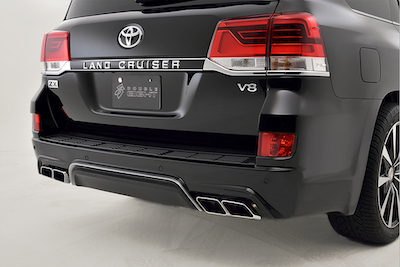 DOUBLE EIGHT LAND CRUISER 200 Bumper Type Rear Bumper Spoiler