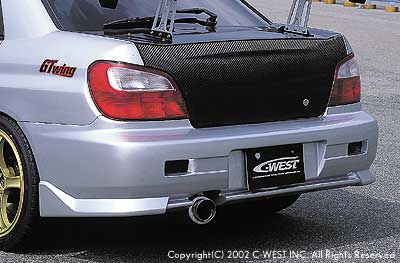 C-West IMPREZA GD Rear Bumper