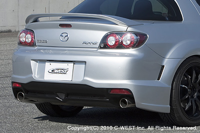 C-West RX-8 SE3P Late Rear Bumper