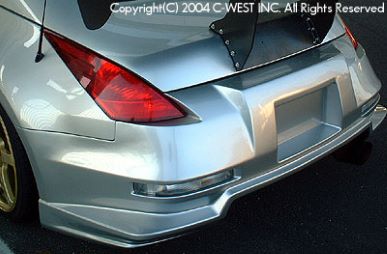 C-WEST FAIRLADY Z Z33 Rear Bumper Long Tail