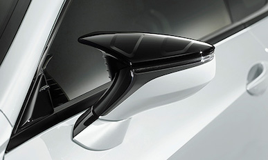 TRD LEXUS RC-F Aerodynamics Mirror Cover