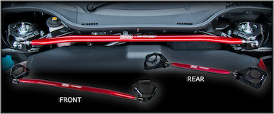 REAL SPORTS X TANABE 3D TOWER BAR FOR S660 JW5