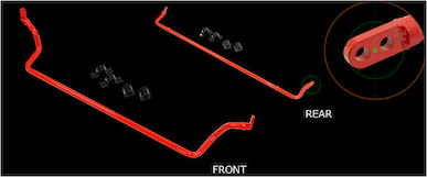 REAL SPORTS X TANABE STABILIZER FOR S660 JW5