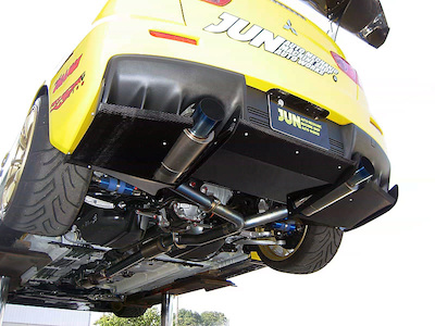 JUN AUTO LANCER EVO. X / CZ4A REAR DIFFUSER CARBON