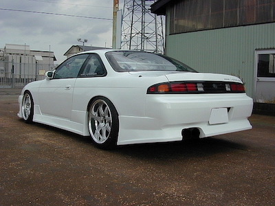 J-Blood S14 SILVIA REAR BUMPER SPOILER SOFT FRP (FRONT/LATE)