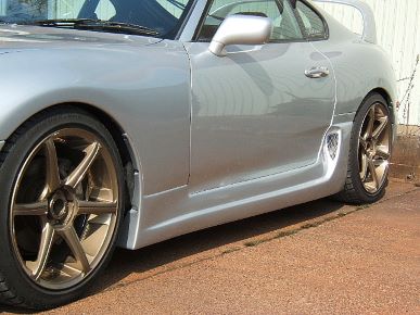 J-Blood JZA80 Supra Side Step FRP (early / late)