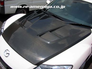 Re- Amemiya RX-8 AD-HOOD BONNET