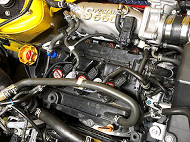 (Discontinued) Top Fuel Large Capacity Aluminum Surge Tank For S660