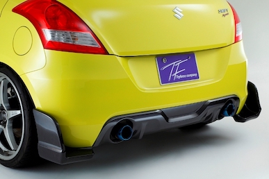 TryForce  Swift Sport ZC32 Rear side under spoiler PRO Carbon