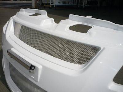 L'aunSport JWRC CUSTOM Cooling Swisspo Front Bumper for SUZUKI SWIFT ZC31S/71/11/21 FRP