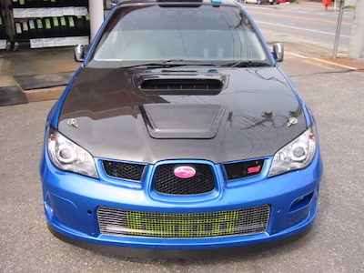 L'aunSport 06 type front bumper GD hawk eyes (for normal body) for normal fender