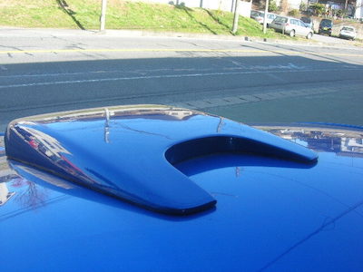 L'aunSport 08 Type Aero Scoop for GR/GV/GH series (FRP made/WR blue painted)
