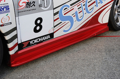 ings N-SPEC Porsche GT3 997 Side Step (Kevlar)