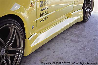 C-West BNR34 side step II [made by PFRP]