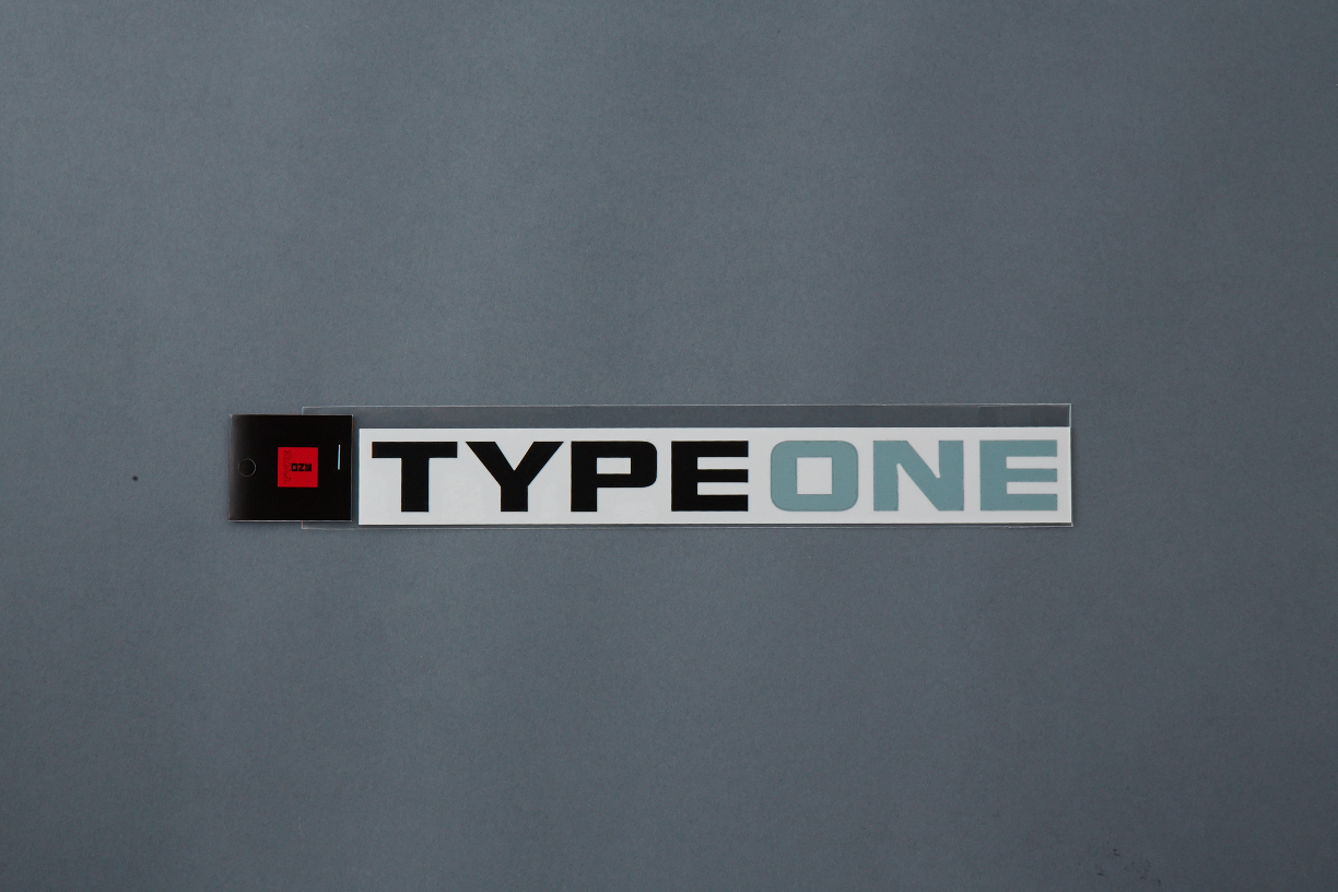 SPOON TYPE ONE LOGO DIECUT STICKER ALL-90000-T21