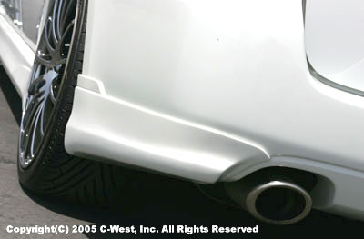 C-West LEGACY WAGON BP5 Rear Under Fin [made by PFRP]