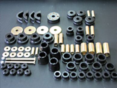 PROTEC Black Urethane Bush Set for S / HS / PS30