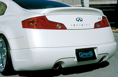ings LX-SPORT Skyline Coupe V35 [early] Rear Half Spoiler