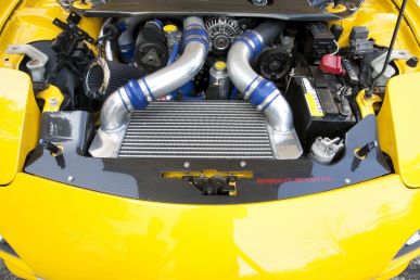 KNIGHT SPORTS RX-7 (FD3S) V-MOUNT COOLING PANEL-CARBON