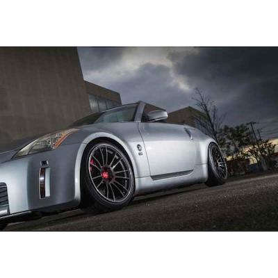 Z.S.S 18 inch 9.5J +15 Wheel Set of 2 Winning-DG7R Dark Gunmetal