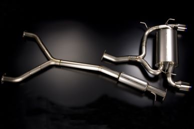 MIDORI SEIBI Fairlady Z 33 Silent High Power NR Titanium Muffler