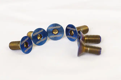 GReddy Steering Titanium Bolt Blue